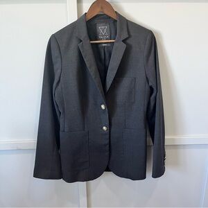Aritzia Talula Academy Blazer dark grey